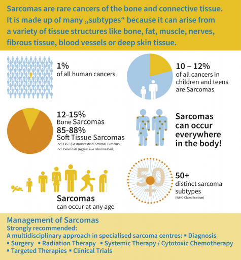 Infografik Sarkome en